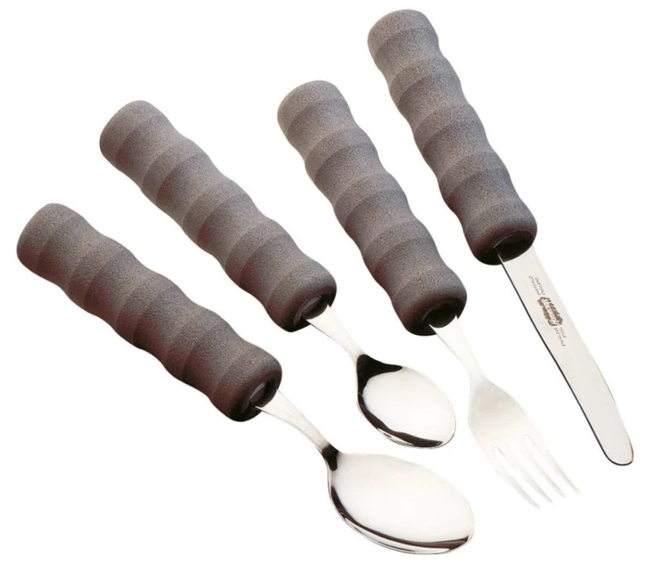 [6980102] Kit de 4 couverts en mousse LEGER