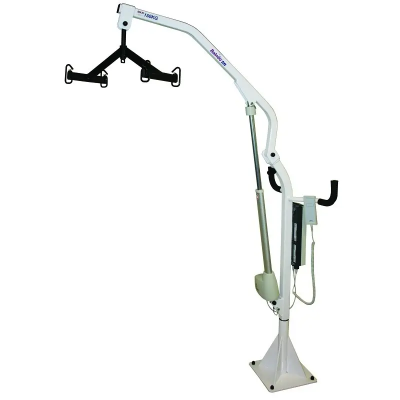 Lève-Personne Électrique Piscine Inox avec Mât Pivotant