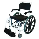 Fauteuil de Douche Polyvalent avec Accoudoirs Relevables