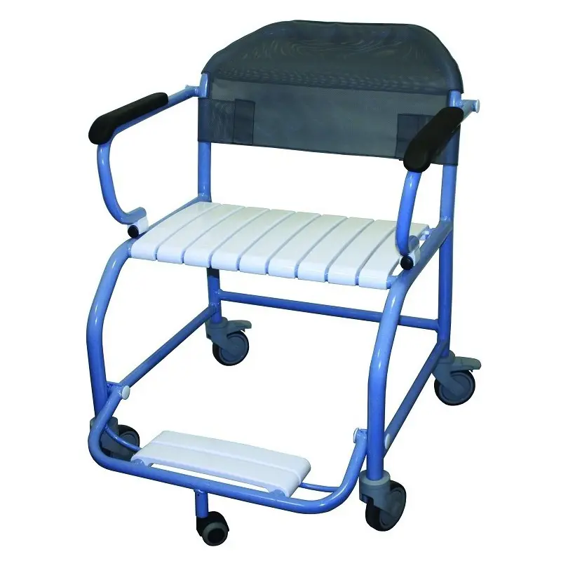 Fauteuil de Douche Large Renforcé avec Accoudoirs Relevables