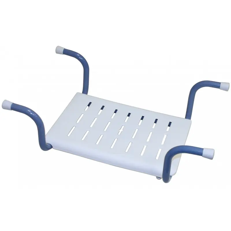 Siège de Bain Fixe Réversible en Marche-Pied avec Largeur Réglable