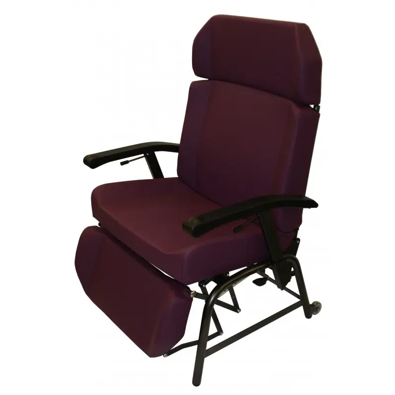 Fauteuil de Repos Grande Capacité Réglable en Hauteur avec Dossier Inclinable