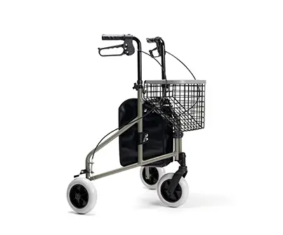 [7000392] Déambulateur Pliant 3 Roues Ultra-Léger