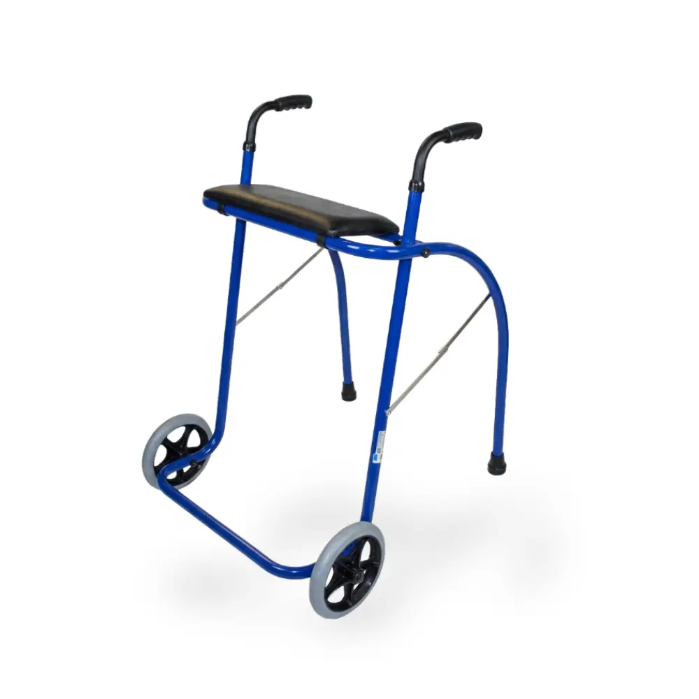 Déambulateur 2 roues avec siège Taille XL