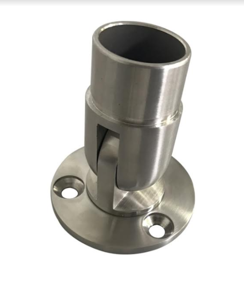 Platine articulée pour départ mural INOXI