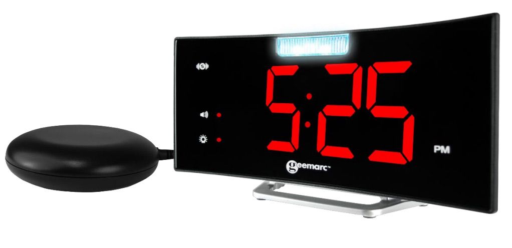 Réveil vibreur et amplificateur de sonnerie - port USB