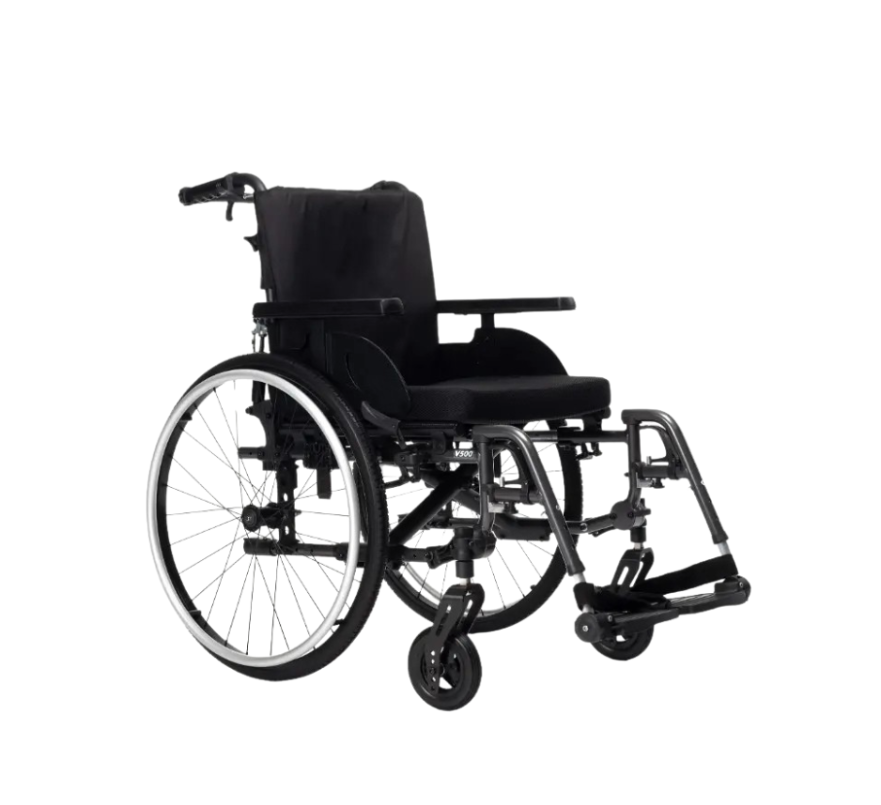 Fauteuil roulant ergonomique avec design moderne pour plus de confort et d’autonomie.