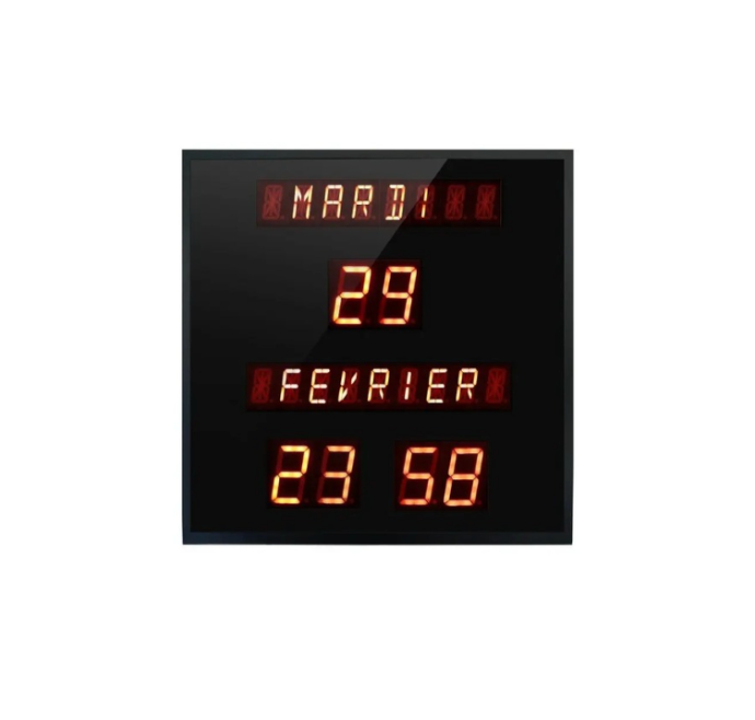 horloge digital senior et PMR