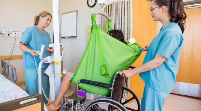 Aides au transfert en établissement médico-social