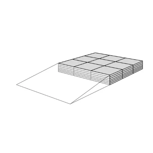 Palier pour Rampe de Seuil Modulable - 72 à 124 mm - pour Kit 3