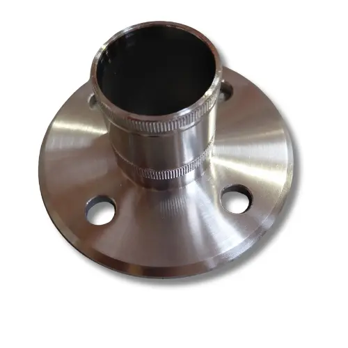 [5480064] Platine à emboîter pour poteau INOXI (8 cm)