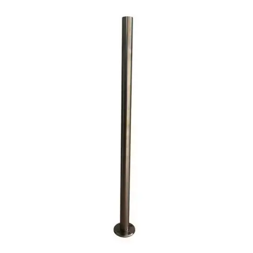 Poteau de garde-corps avec platine soudée INOXI 