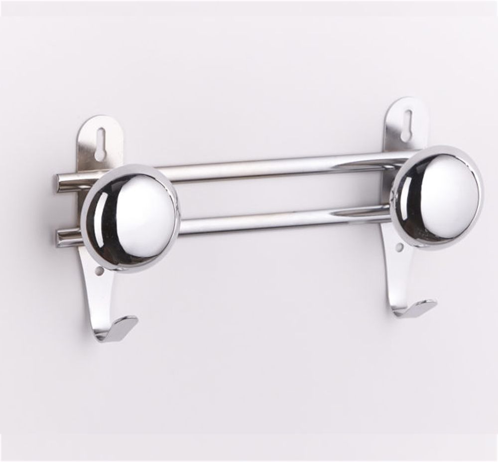 Porte manteau métal 2 têtes