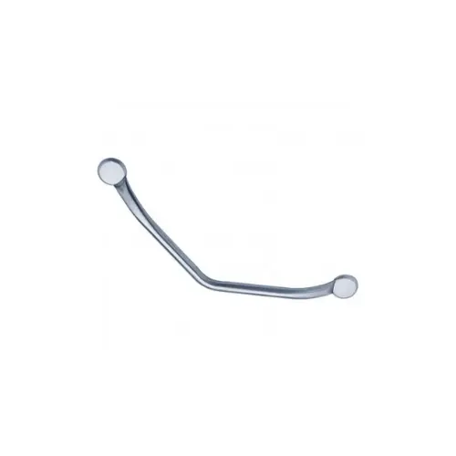 [6880084] Barre d'appui coudée BANJU  (Inox poli brillant)