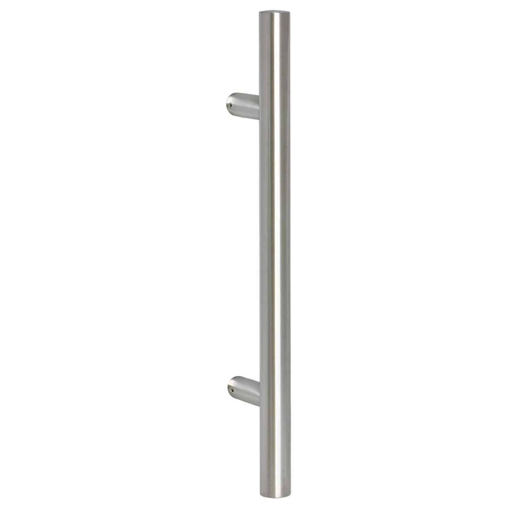 Poignée de porte en inox bâton de maréchal - simple ou double 
