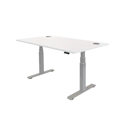 Plateau blanc pour bureau réglable 