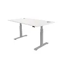 Plateau blanc pour bureau réglable 