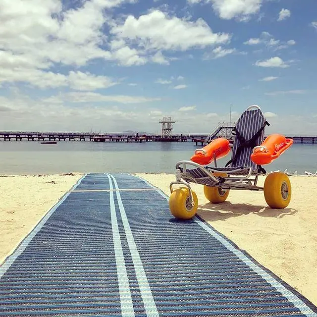 Tapis d'accès enroulable 