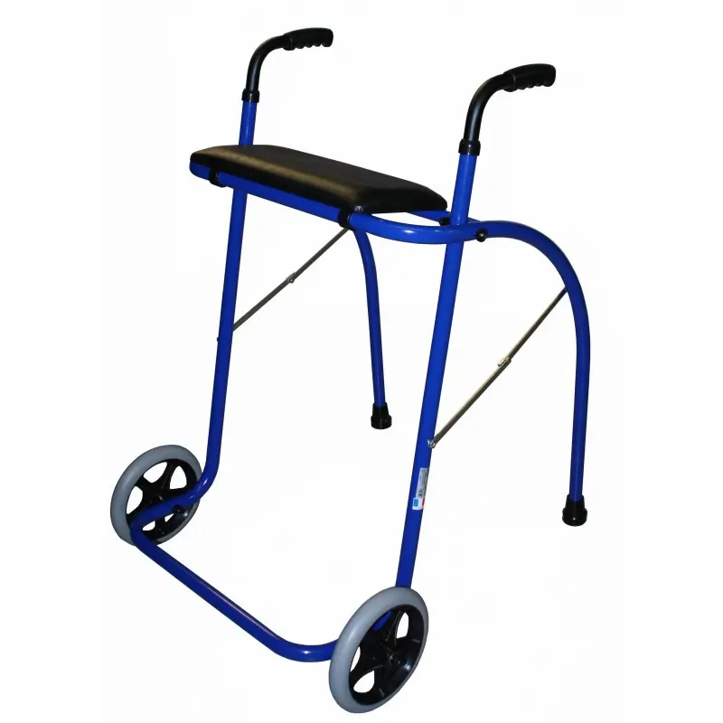 Déambulateur à roues avec siège confort