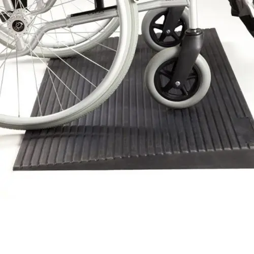 LOCATION - Rampe de seuil Caoutchouc GOMMY - 5 cm