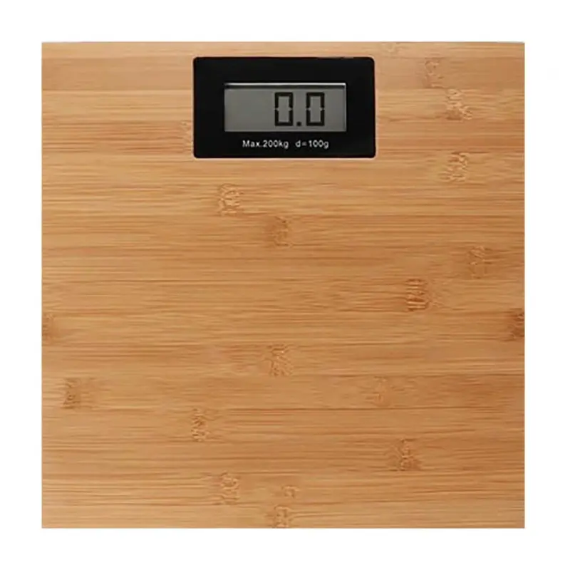 Pèse-personne bambou digital jusqu'à 200 kg