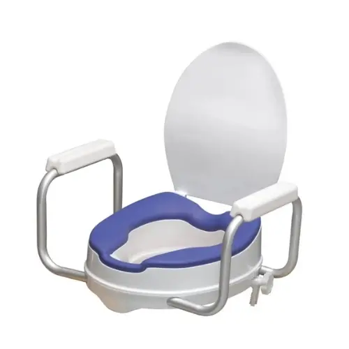 Réhausse toilettes avec accoudoirs