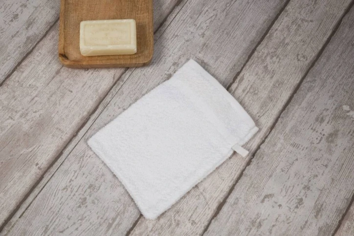 Gant de toilette lavable