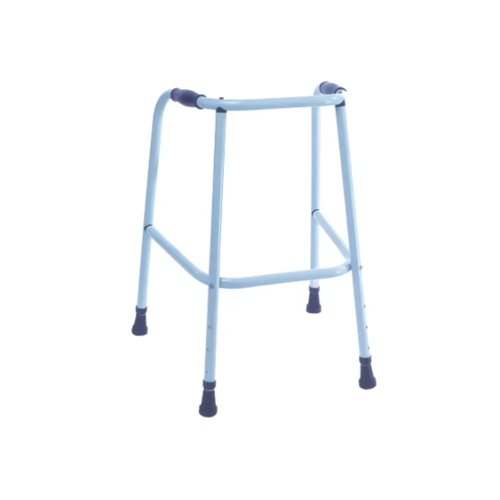 [7000011] Déambulateur - Cadre de marche Fixe Stabilité (Taille adulte, coloris Bleu)