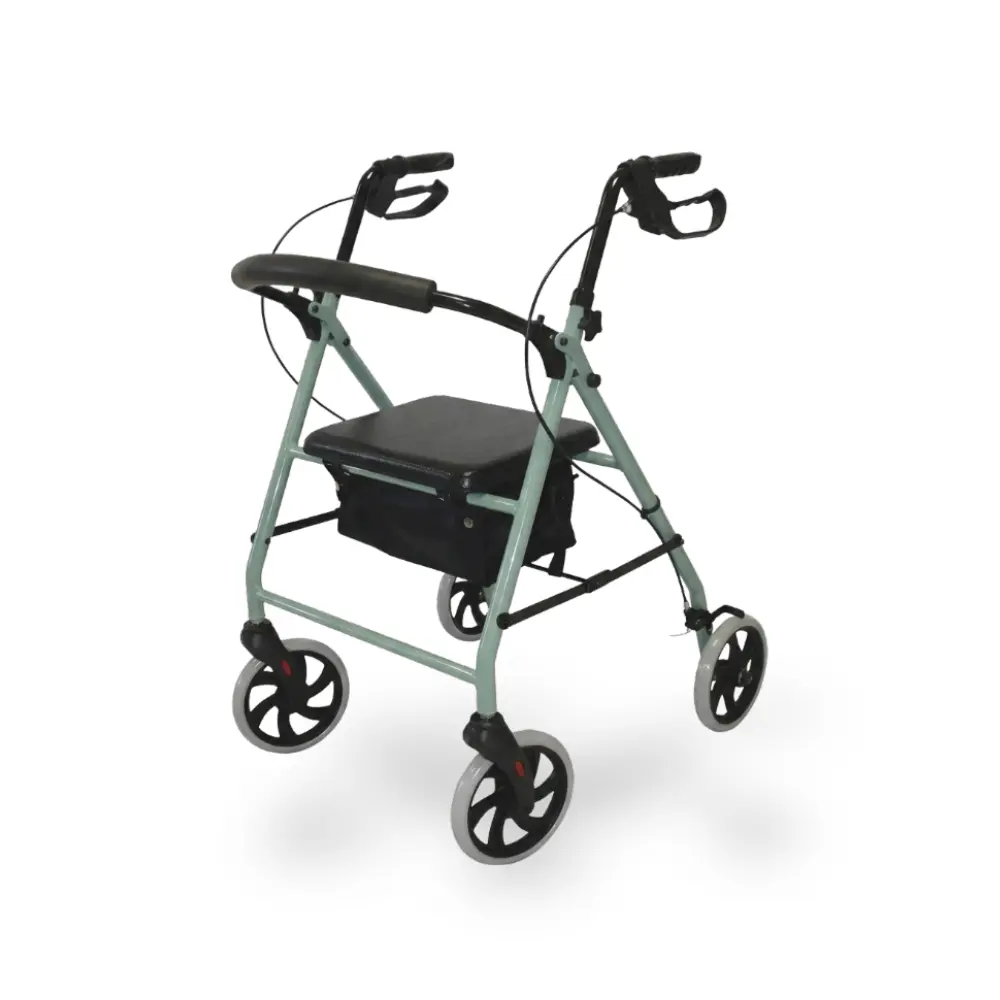 [7000022] Déambulateur 4 Roues Confort Pliant