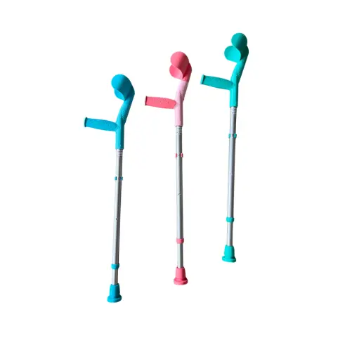 [H6380135] Canne anglaise enfant (Vert)