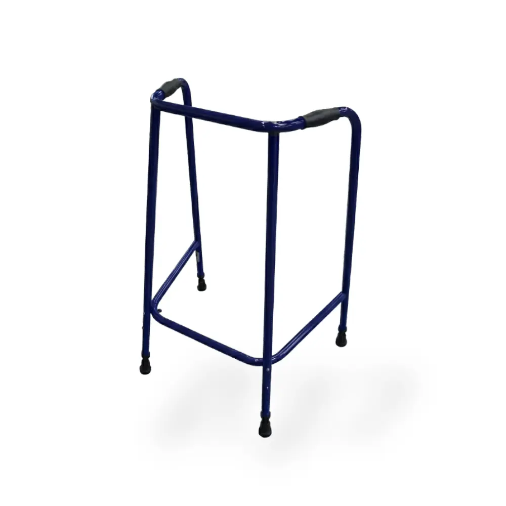 [7000016] Déambulateur - Cadre de marche Fixe XL Renforcé (Bleu)