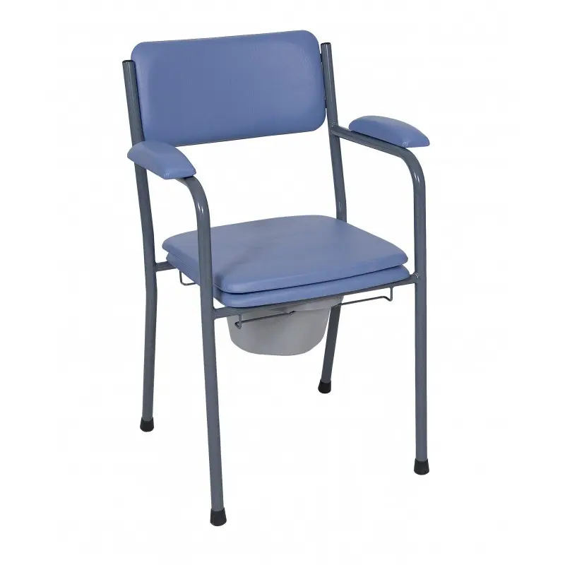 [6380093] Chaise Garde-Robe Confort Fixe avec Garniture au Choix (Standard, Bleu)