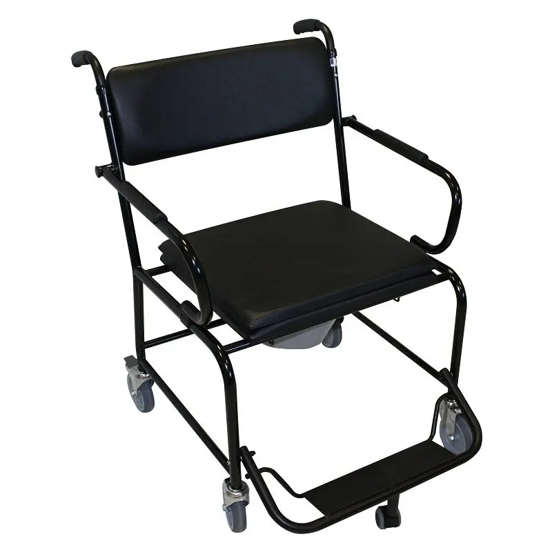 [7000059] Chaise Garde-Robe Mobile Large Renforcée Non Feu Luxe avec Accoudoirs Relevables (Autre coloris sur demande)