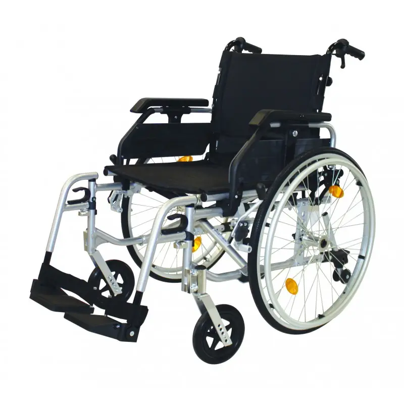 [7000064] Fauteuil Roulant Manuel à Dossier Fixe Réglable (40 cm)