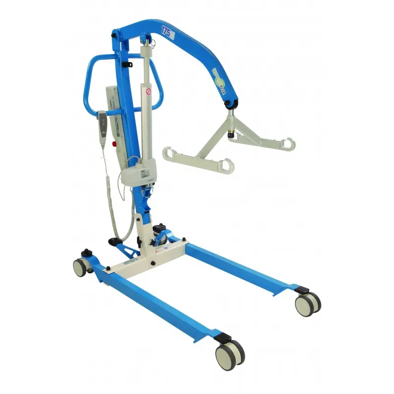 [7000080] Lève-Personne Mobile Pliant avec Motorisation et Fléau 4 Points