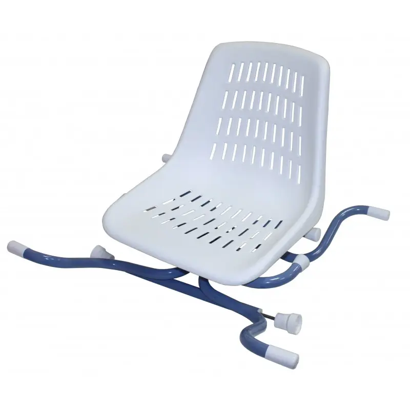 [7000136] Siège de Bain Pivotant 360° Confortable et Enveloppant (Bleu pastel)