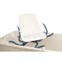 Siège de Bain Pivotant 360° avec Accoudoirs Relevables