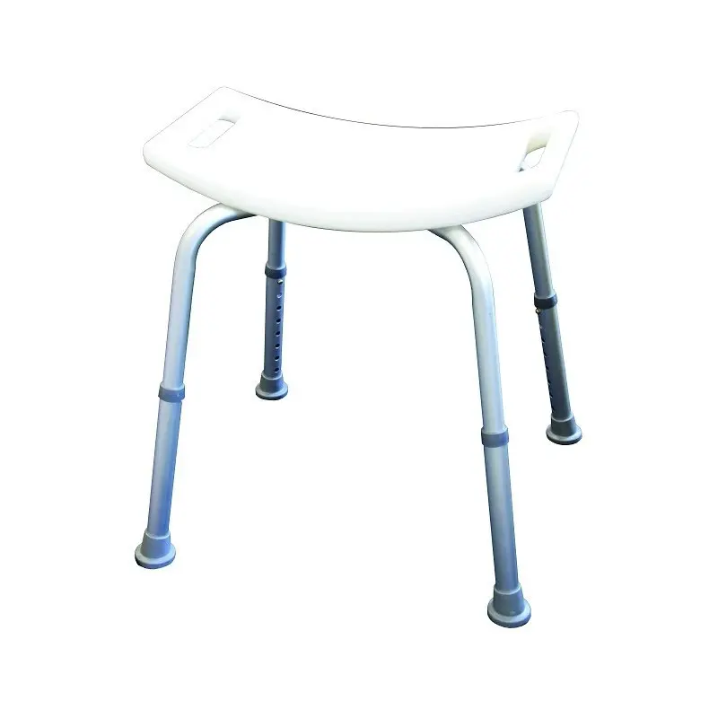 [7000153] Tabouret de Douche avec Poignées Réglable en Hauteur
