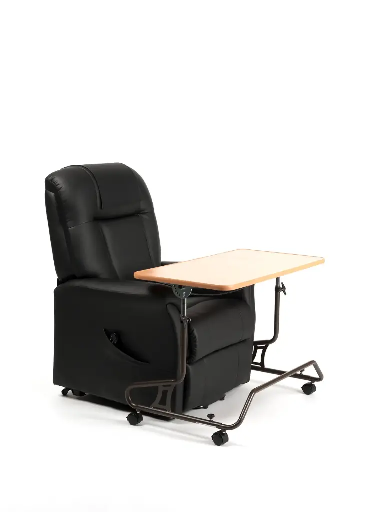 [7000408] Table de Confort Réglable sur Roulettes