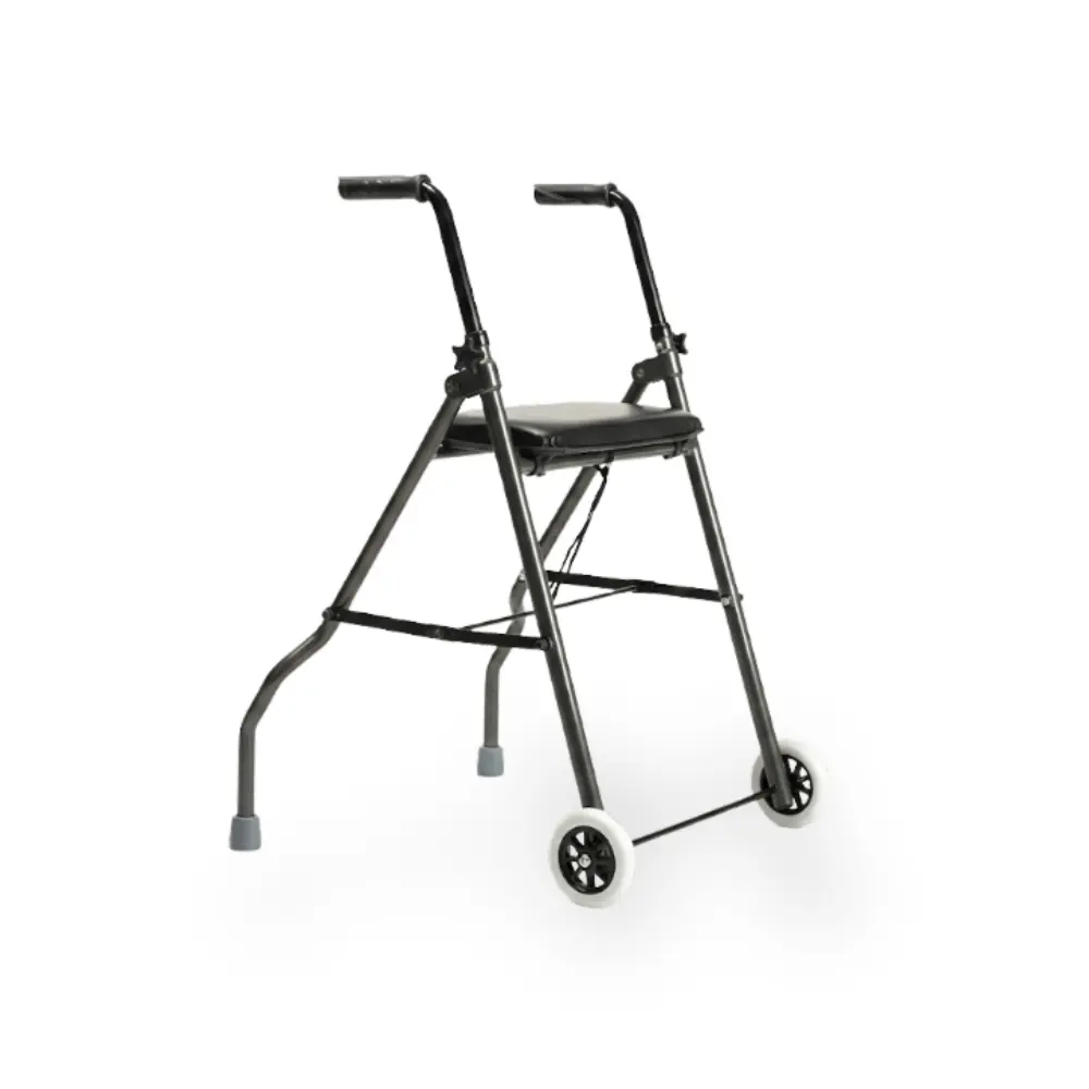 [7000409] Déambulateur Pliant 2 Roues Ultra-Léger