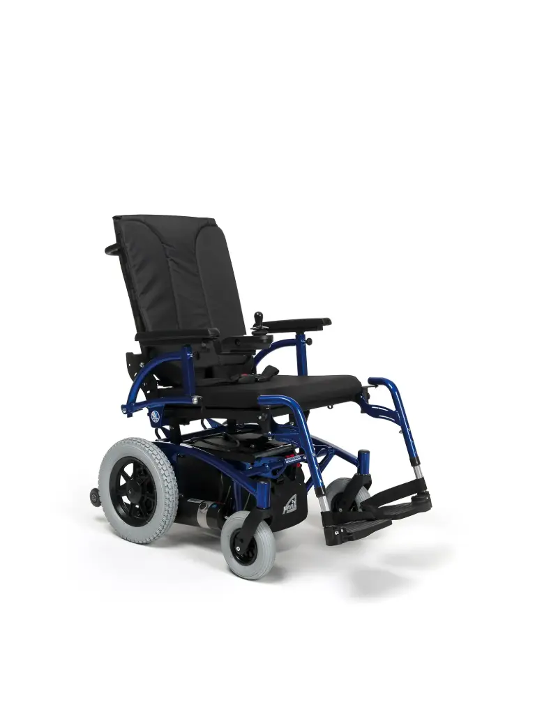 [7000592] Fauteuil Roulant Électrique Compact et Maniable (40 cm, Réglage manuel, Vert)