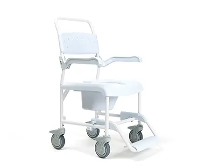 [7000638] Chaise de Douche Roulante Polyvalente avec Seau Amovible (Standard)