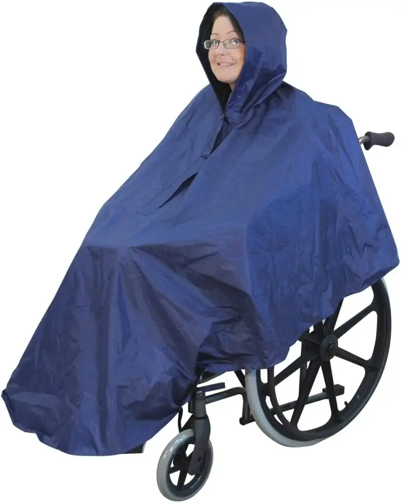 Poncho de Protection Spécial Fauteuil Roulant