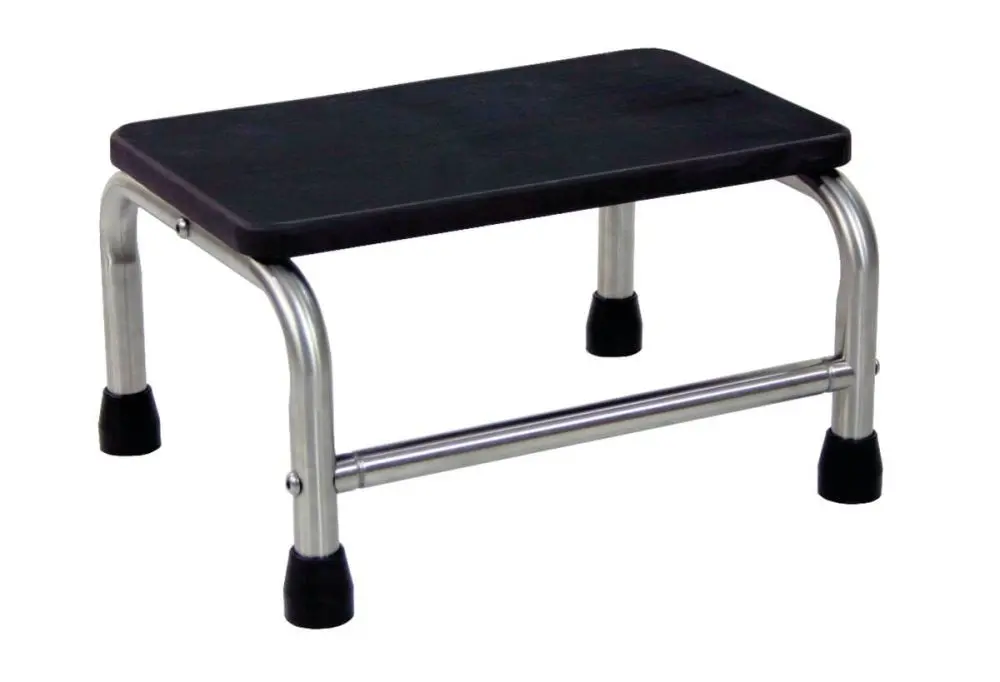 [7000877] Marchepied Médical en Inox (1 marche)
