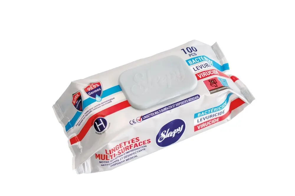 Lingettes Nettoyantes & Désinfectantes 