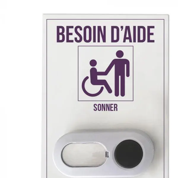 Kit Carillon d'Appel UNIK N°2 - Besoin d'aide - Vertical