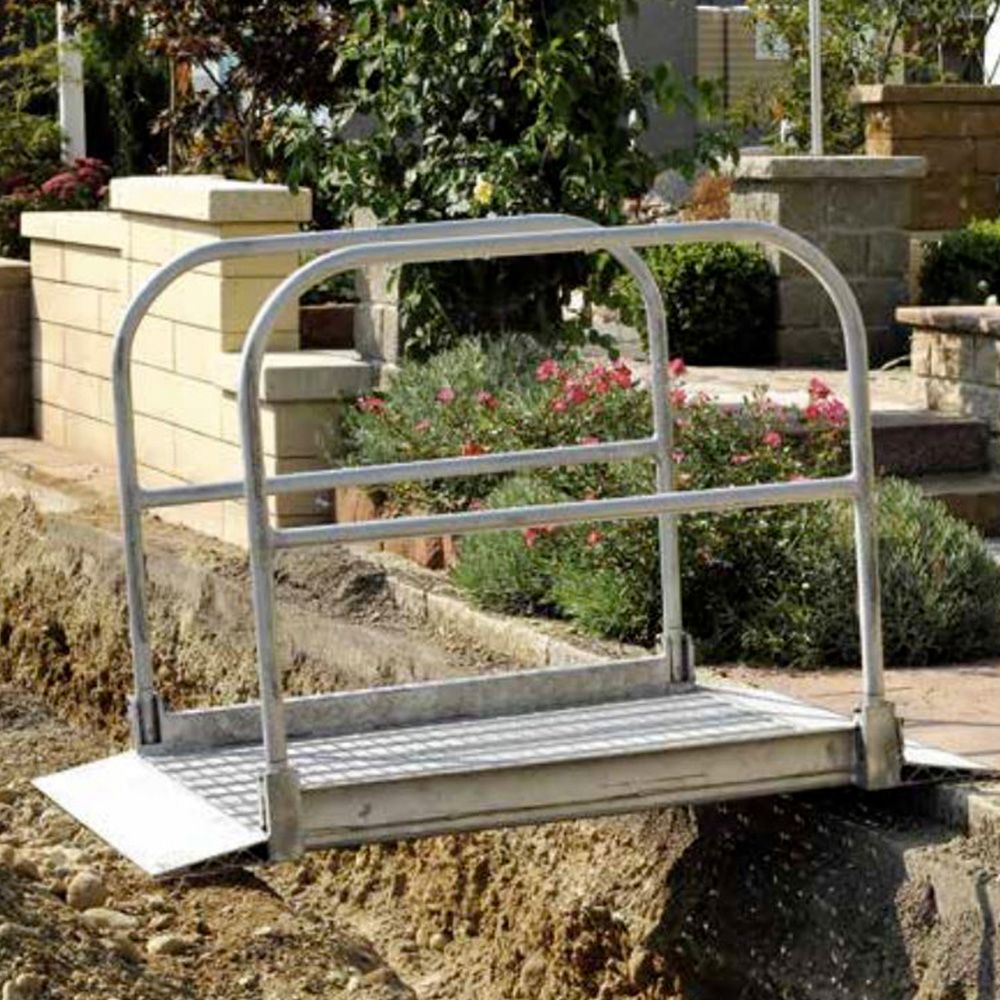 [3180114] Passerelle pliable PASSALU pour piétons et PMR  - 4 tailles  (158,5 cm, 1500 kg, 52 kg)