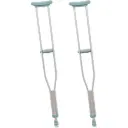 Béquilles axillaires réglables en aluminium