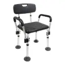 Chaise de douche sécurisée avec accoudoirs lite