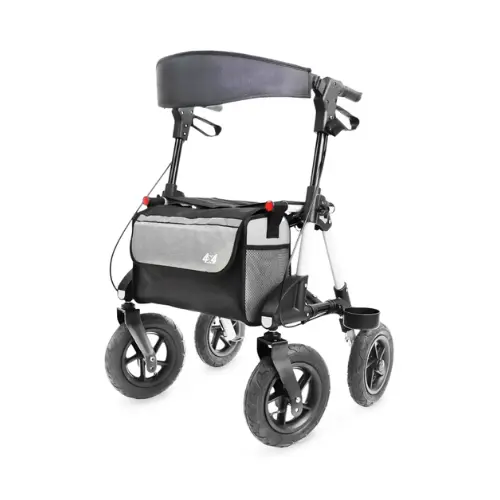 [7017021] Déambulateur Tout-Terrain 4 Roues Confort Extérieur